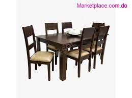 Siguenos en las redes me refiero al libro análisis del desarrollo mediático en república dominicana, realizado por un equipo de profesionales de la comunicación, coordinado por el lúcido periodista adalberto grullón. Marketplace Juego De Comedor Enyer De 6 Sillas Muebles Y Decoraciones Santo Domingo Norte Santo Domingo Republica Dominicana