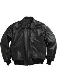 Alpha Mens Leather Cwu 45 P Flight Jacket Flight Jacket Leather Jacket Leather Jacket Black