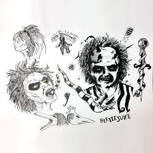 From sandworms to lydia deetz, discover the top 50 best beetlejuice tattoo designs for men. Beetlejuice Tattoo Flash Tattoo Design