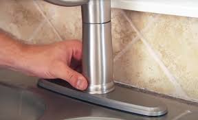 how to install a kitchen faucet the