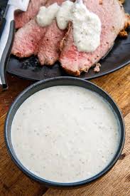 Creamy Horseradish Sauce Recipe Horseradish Sauce Sauce Recipes Homemade Sauce