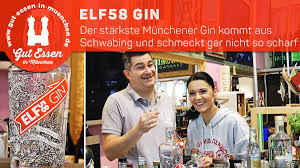 Elf58 Gin Munchens Starkster Gin Mit Bierbrand Mazeriert Gin Munchen Gin Gut Essen In Munchen