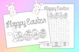 Terry vine / getty images these free santa coloring pages will help keep the kids busy as you shop,. Happy Easter Coloring Pages For Kids Free Printable