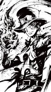 sabo おしゃれまとめの人気アイデア pinterest ahmed shaihaan onepiece イラスト イラスト 白黒の壁紙
