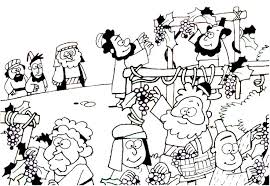 Making grateful use of a penny. Parable Of The Vineyard Workers Coloring Pages