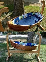Schiffschaukel Babybett Wohnungseinrichtung Deko Baby Jungenzimmer