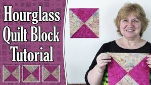 quilting blocks hourglass quilt block quarter square