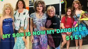 My Son is now my Daughter S1 E1 // Crossdresser Son with Supporting Mother  - YouTube