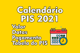 Confira como sacar o seu abono salarial 2021 → calendário abono salarial 2021 ✓ valor do pis outro requisito obrigatório para receber o abono salarial 2021 é que as empresas cumpram com confira a tabela para entender melhor: Calendario Pis 2021 Valor Datas Tabela Pis 2021
