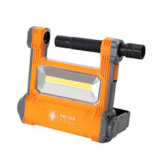 Helios Tool 1800 Lumen Led Rechargeable Work Light With Detachable Flashlight