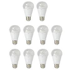 Sylvania A19 40w 120v E26 Dimmable Soft White Ultra Led Light Bulb 10 Pack Walmart Com Walmart Com