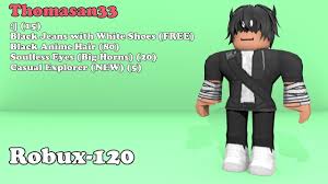 Anime boy a decal by nekoluver roblox updated 8172014. 35 Roblox Outfits Under 150 Robux Ep 2 Youtube