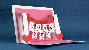 Sending an i love you digital greeting card randomly during the day is sure to put a heartwarming smile on your special someone. How To Make I Love You Pop Up Valentine Card Express Your Feelings On Valentine 39 S Day With Pop Up Valentine Cards Diy Pop Up Cards Pop Up Card Templates