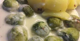 Rosenkohl Mit Kartoffeln Und Heller Sosse Rezept Rosenkohl Helle Sosse Fleischlose Gerichte