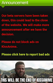 Just When I Thought 2020 Couldn T Get Any Worse 9gag Over the weekend kissanime announced on discord that it would be closing down once again; just when i thought 2020 couldn t get