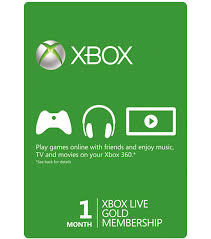 Buy 1 Month Xbox Live Gold Xbox One 360 Download Code Vevo Digital Xbox Live Xbox Gift Card Xbox