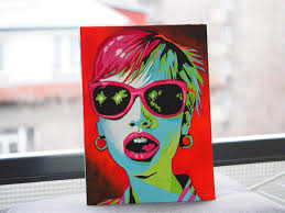 I painted this perfect mashup of the 90's ! Only some will get it 🫣❤️