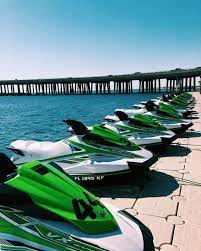 Located On The Destin Harbor Boogies Watersports Offers Pontoon Boat Rentals Jet Ski Rentals Parasailing And G Jet Ski Rentals Pontoon Boat Rentals Jet Ski