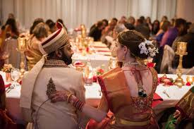 Finding an outlet that retails the highest qualities of white gold indian wedding dresses and white gold indian wedding dresses while saving your wallet is a no walk in the park. Traditional Wedding Dress At Red And Gold Indian Wedding Chez Chicago Wedding Venue