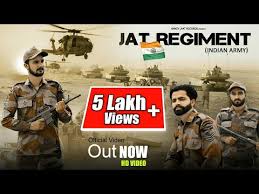 Jat Regiment Indian Army Anndy Jaat A Star Vinit Jani New Haryanvi Song Haryanvi Songs 2020 Youtube
