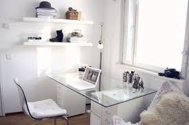 Ikea Spotted Tobias Chair In Clear Chrome Plated Ritva Chair Cushion In White Helmer Drawer Unit In Whit Home Office Space Office Inspiration Trendy Home