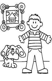 Blue's clues is a children's television series that was shown in the nickelodeon from 1996 to 2006. Free Printable Blues Clues Coloring Pages For Kids