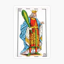 Rey Bastos Baraja Espanola Greeting Card By Dvd217 Redbubble