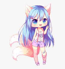 Wolf and a group of youngsters. Kawaii Cute Wolf Girl Hd Png Download Transparent Png Image Pngitem
