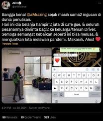 We did not find results for: Viral Selebtwit Borong Makanan Di Cafe Teman Semua Pesanan Dibagi Ke Driver Ojol Berita Hits