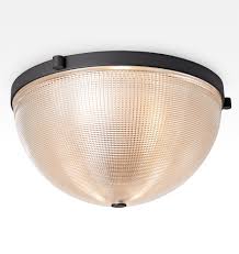 Flush mount ceramic lighting socket parts. Arrington 16 1 4 Prismatic Glass Flush Mount Rejuvenation