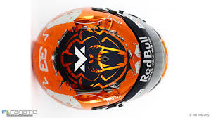 'p2 at this circuit very good'. Max Verstappen Helmet Spa 2017 Racefans