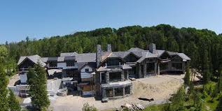 Owned by pat barry and his wife sue barry, this whimsical hobbit home beside lake charlevoix, about four hours northwest of detroit, is listed at $1.99 million. 13 Million Lakefront Mansion Under Construction In Charlevoix Mi Homes Of The Rich