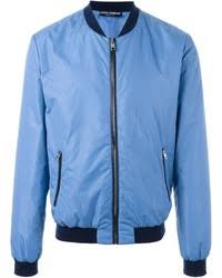 Men S Light Blue Jackets By Dolce Gabbana Lookastic