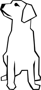 Dog Simple Drawing Clip Art Dog Line Drawing Dog Drawing Simple Dog Line