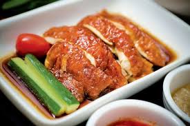 In it's most bare form, the recipe includes only rice, chicken, sauce and pickled carrots. Dish Black Hainan Chicken Rice Wsj