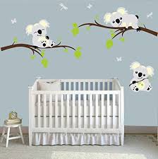 See more ideas about crafts, diy, nursery decor. Large Koala Tree Branch Wall Decals Diy Wall Decals Peel And Stick Wall Sticker Nursery Baby Room Wall Stickers Wall Art Home Decor 78 W X 42 5 H Buy Online In Saint Vincent And