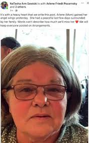 Remembering Arlene Friedt Pozarnsky from Mott, North Dakota