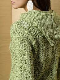 Free baby cardigan knitting pattern for a lightweight yarn for detailed eyelet lace panels knit in contrast with basic garter stitch. Serenity Cardi Crochet Knitting Women Knitting Inspiration
