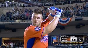 Side part hairstyle and beard. Yahoo Sports All Hail Bryce Harper S Mohawk