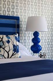Cobalt Blue Color Trend Home Decor Interior Design House Of Turquoise House And Home Magazine Blue Bedroom