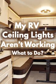 This is on and off occurrence is especially noticeable with recessed light fixtures that are installed into the ceiling above a shower because of the required tempered glass lens which will decrease air circulation inside the recessed light fixture enclosure resulting in a hotter light fixture. My Rv Ceiling Lights Aren T Working What To Do