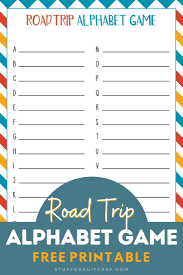 Check spelling or type a new query. Printable Road Trip Games For Kids License Plate Bingo I Spy