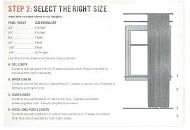 window curtain sizes shopngo co