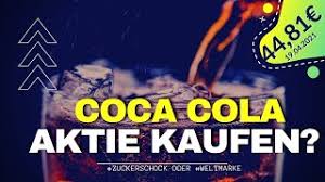 Aber eben auch mit der dividende. Coca Cola Aktie Kaufen 2021 Was Warren Buffet Tun Wurde Shorts Youtube