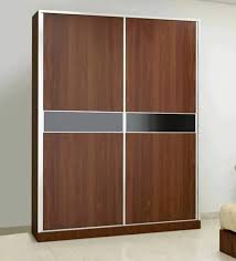Small bedroom closet with a sliding door and white cabinetry with its own lighting. 10 Modern Bedroom Wardrobe Designs With Pictures In 2021