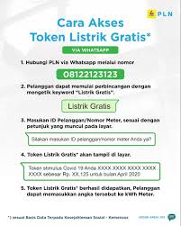 Pln.co.id is tracked by us since april, 2011. Token Listrik Gratis Pln Via Whatsapp Pln Co Id Cek Detailnya Woke Id