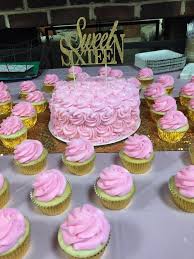 18th Birthday Black And Gold Cupcakes Pink And Gold Sweet 16 Birthday Party Pink And Gold Cupcakes Sweet 16 Birthday Cake Sweet 16 Cupcakes Sweet 16 Decorations