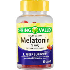 Spring Valley Melatonin Adult Gummies 5 Mg 60 Ct Walmart Com
