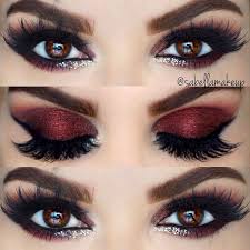 Deep Vamp Look Deep Nagelmode Nailfashioneyeshadows Vamp Dumanli Goz Makyaji Goz Fari Balo Makyaji