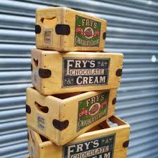 Fry s Chocolate Vintage Box Wooden ...